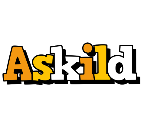 Askild cartoon logo