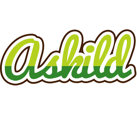 Askild golfing logo