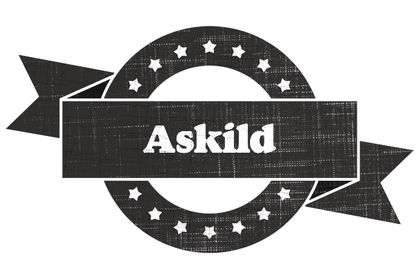 Askild grunge logo