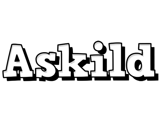 Askild snowing logo