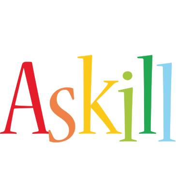 Askill birthday logo