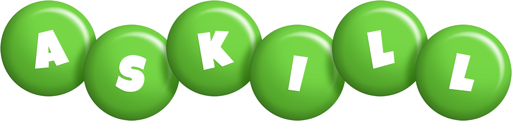 Askill candy-green logo