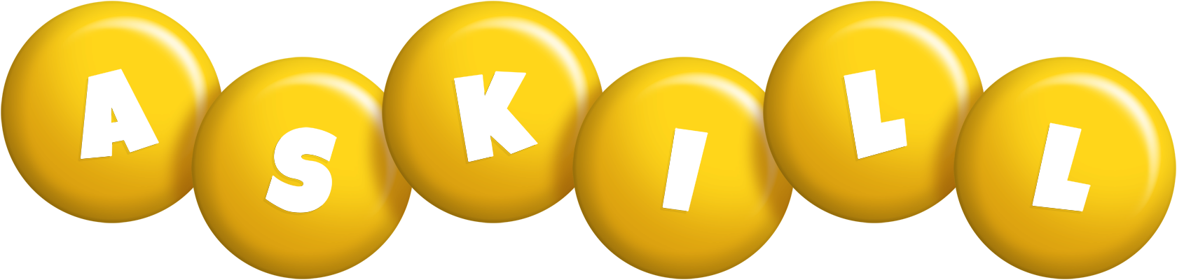 Askill candy-yellow logo