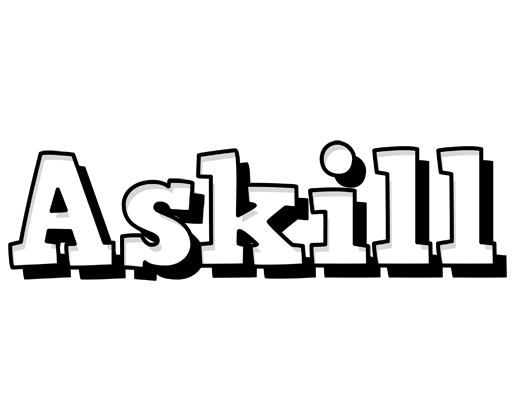 Askill snowing logo