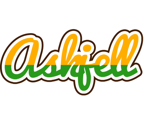 Askjell banana logo