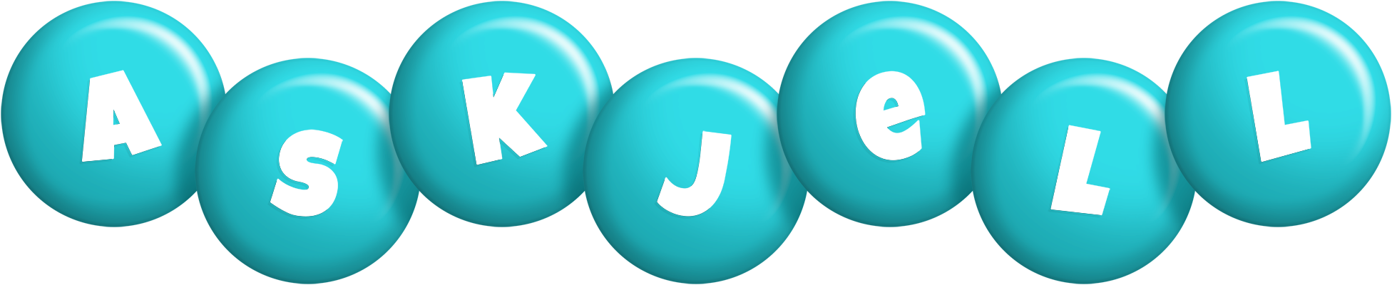 Askjell candy-azur logo