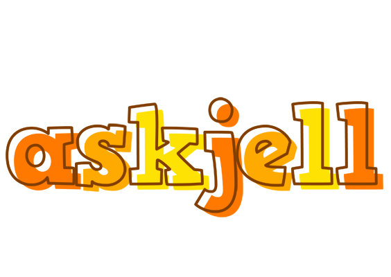 Askjell desert logo