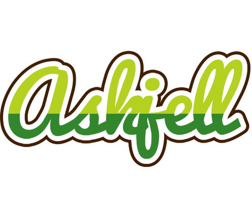 Askjell golfing logo