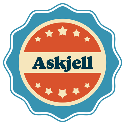 Askjell labels logo