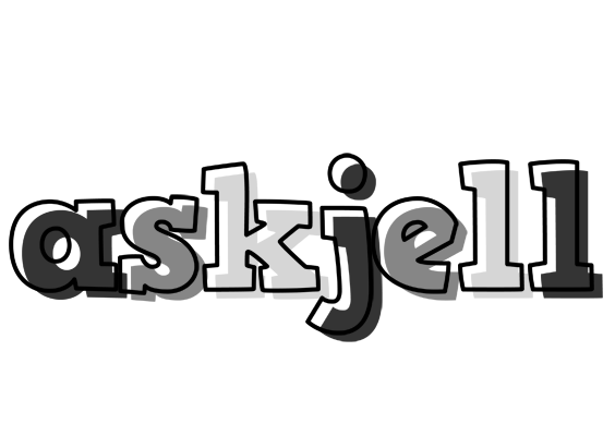 Askjell night logo