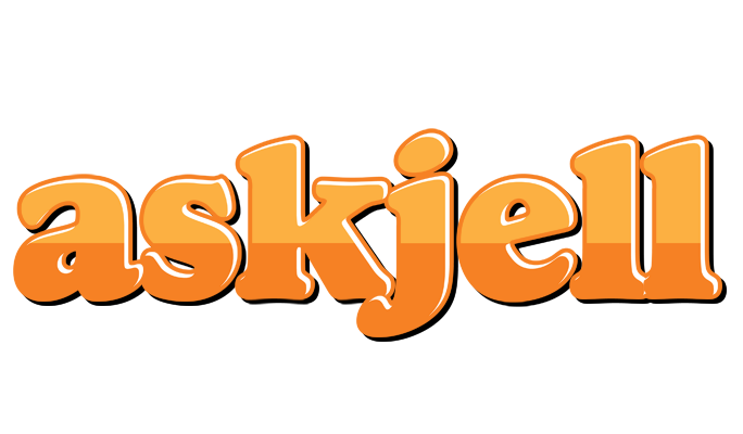 Askjell orange logo