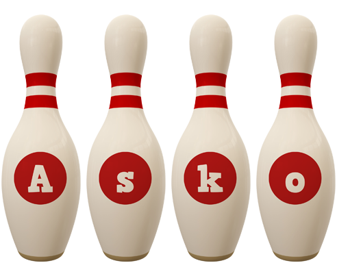 Asko bowling-pin logo