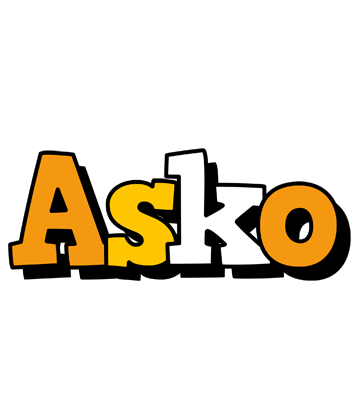 Asko cartoon logo