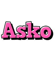 Asko girlish logo