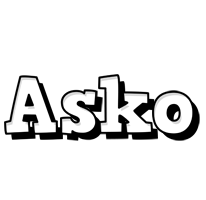 Asko snowing logo