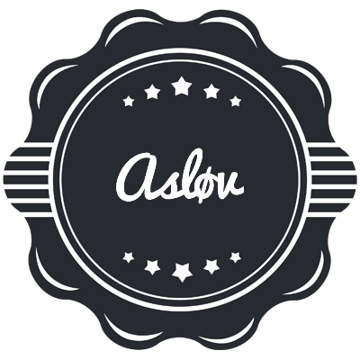 Asløv badge logo