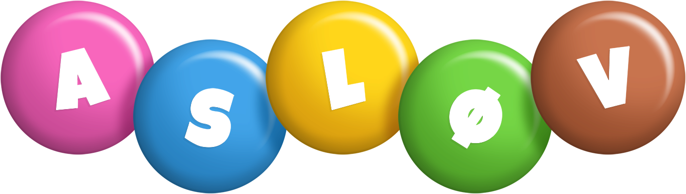 Asløv candy logo