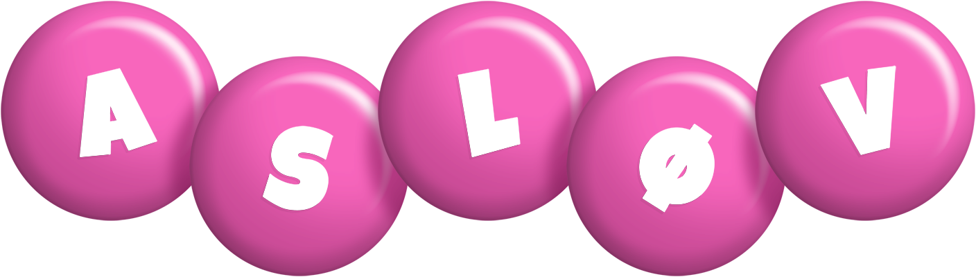 Asløv candy-pink logo
