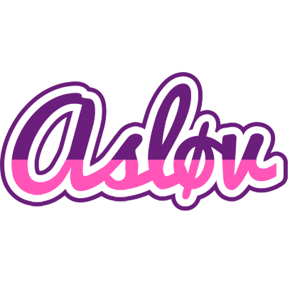 Asløv cheerful logo