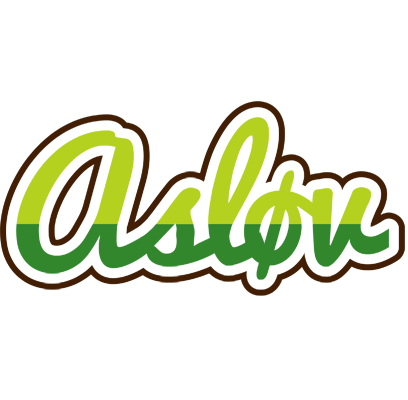 Asløv golfing logo
