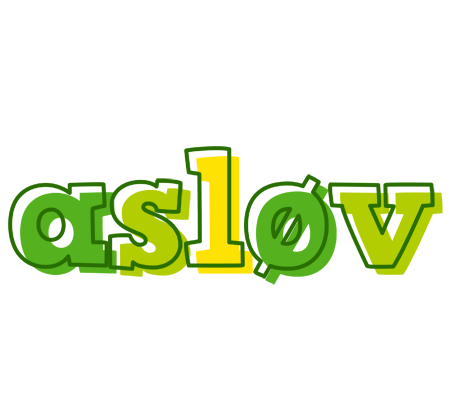 Asløv juice logo