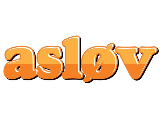 Asløv orange logo