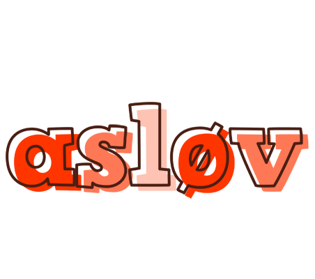 Asløv paint logo