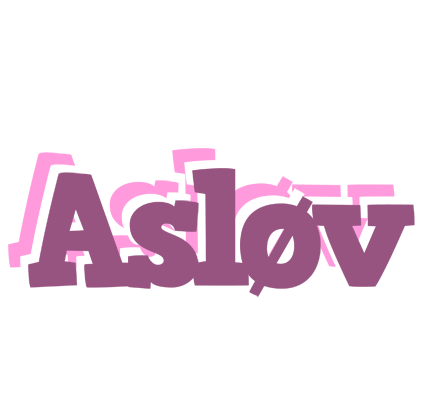 Asløv relaxing logo