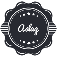 Aslag badge logo