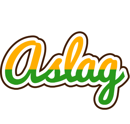 Aslag banana logo