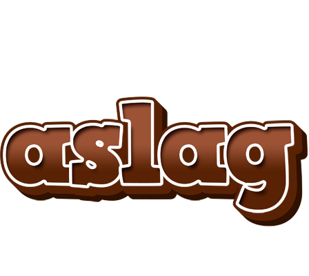 Aslag brownie logo