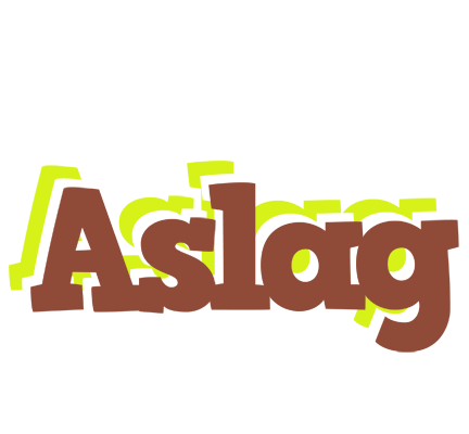 Aslag caffeebar logo