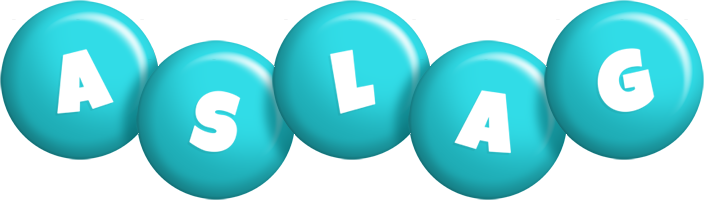 Aslag candy-azur logo