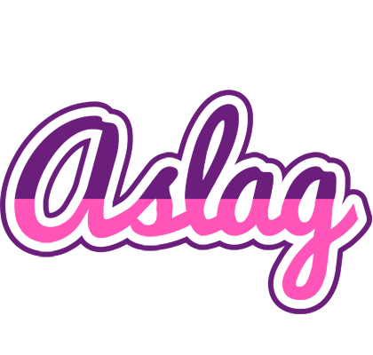 Aslag cheerful logo