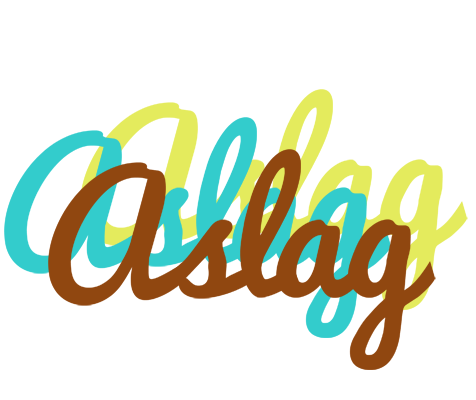 Aslag cupcake logo
