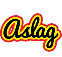 Aslag flaming logo