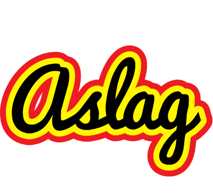 Aslag flaming logo