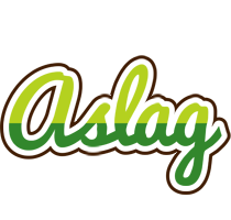 Aslag golfing logo