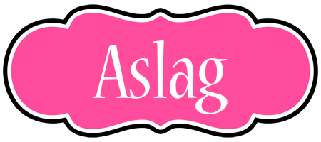 Aslag invitation logo
