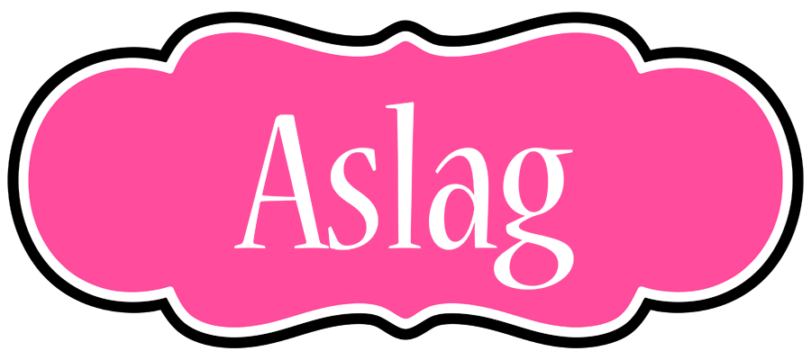 Aslag invitation logo