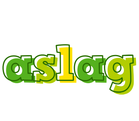Aslag juice logo