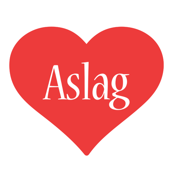 Aslag love logo