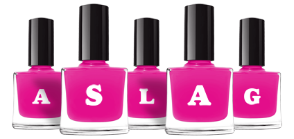 Aslag nails logo