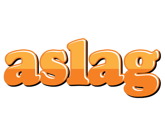 Aslag orange logo