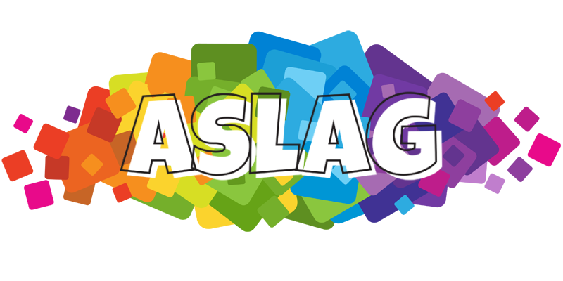 Aslag pixels logo