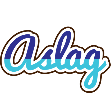 Aslag raining logo