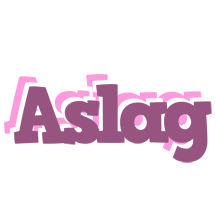 Aslag relaxing logo