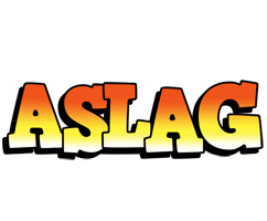 Aslag sunset logo