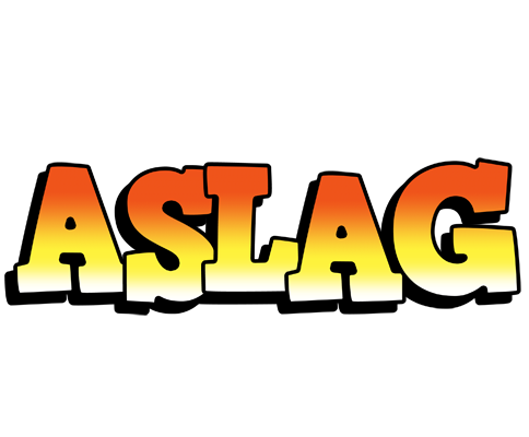 Aslag sunset logo