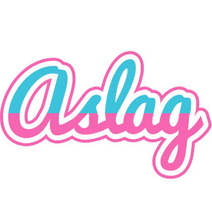 Aslag woman logo